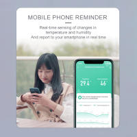 Sensor De Temperatura Y Humedad WiFi Control Remoto Por Tuya APP Notificaciones Móvil Compartir Dispositivo Control Inteligente Móvil - details 12