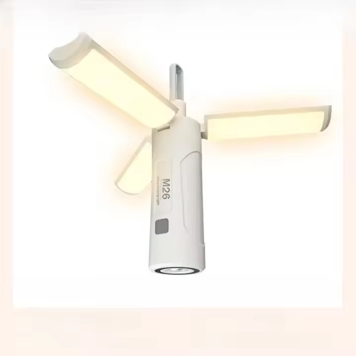 Lámpara Portátil Recargable Impermeable Para Camping Iluminación Exterior Plegable Con Fuerte Succión Magnética Emergencia Viaje Luz De Tenda - 1