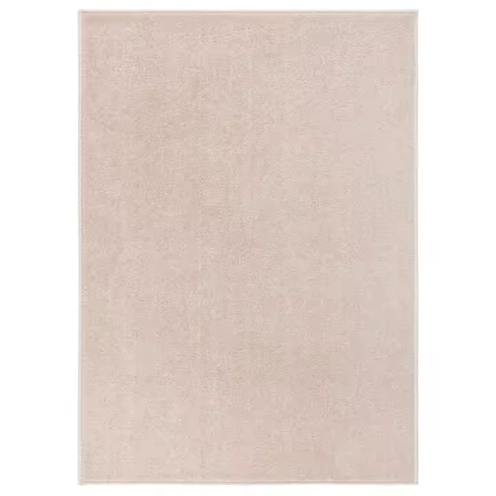 vidaXL Alfombra de pelo corto beige oscuro 140x200 cm - 1