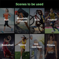 Manguito De Compresión Para Rodilla Protección Elástica Con Soporte De Silicona Para Voleibol Y Correr Accesorio Deportivo Para Todas Las Edades - details 7