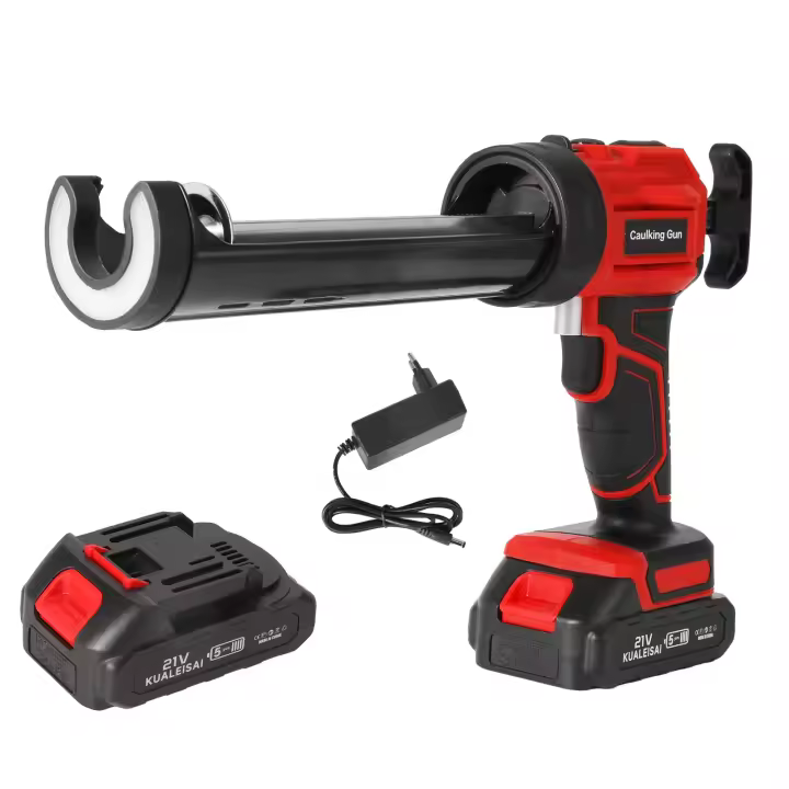 10 Oz/300ml, pistola Eléctrica de silicona con Luz LED, 4 velocidades ajustables para Batería Makita de 18V - 1