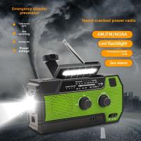 Banco de Energía de Radio Meteorológico de emergencia, manivela Solar de 4000mAh, Carga USB, FM AM WB NOAA, Radio de emergencia, Alarma SOS, Indoor LED, portátil Solar DE EMERGENCIA recargable - details 4