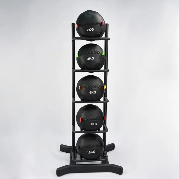 Fitness Tech Soporte/Rack balón medicinal Máquinas de levantamiento de pesas - 1