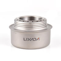 Estufa De Camping Lixada De Alcohol De Titanio Ligera Y Eficiente Para Actividades Al Aire Libre Y Senderismo Segura Sin Ventilador De Viento - details 3
