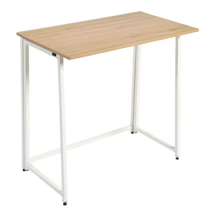 Mesa Escritorio Plegable Rade Oficina Blanco o Roble/Blanco - 1