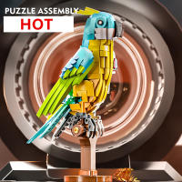 Bloques De Construcción MOC Semi Mecánicos Exóticos Papagayo Tropical Versátiles Para Creatividad Animal Ciudad Clásicos De Modelos De Bloques De Ladrillos Kits De Ideas Para Niños Y Adultos - details 2