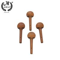 M MBAT 4Pcs Tuners De Violín Jujube Madera Para Instrumentos De Cuerda Accesorios De Violín Partes De Repuesto 4/4 Fiddle - details 3
