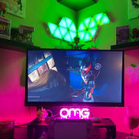 Lámparas De Triángulo USB Bluetooth 5V WiFi Luz LED RGB Para Ambiente De Juego Y Dormitorio Sincronización De Música Lámparas Mágicas Rítmicas - details 18