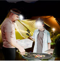 Linterna Frontal LED Recargable USB Super Brillante Con 5 Modos De Trabajo Impermeable Para Pesca De Noche Y Senderismo - details 9