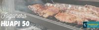 Parrilla Barbacoa Fogonero De Carbon Grill Huapi 50 Desarmable Desmontable Cuadrado Uso Exterior. Color Gris Oscuro. 40x53x58 cm 28 k - details 0