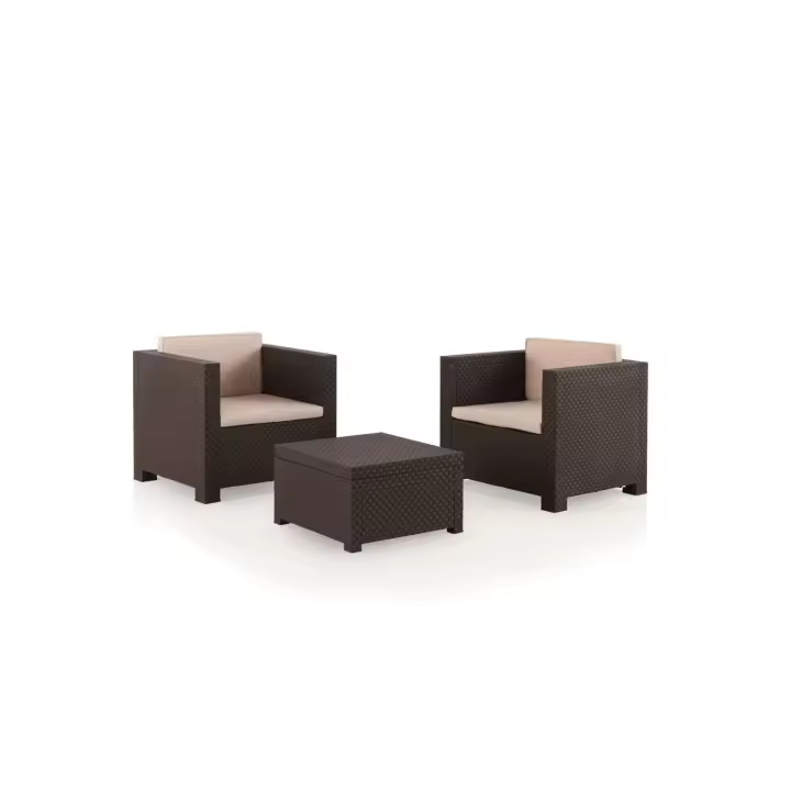 SP Berner - Set de Jardín Tête a Tête DIVA para Exterior en 2 Colores - 1