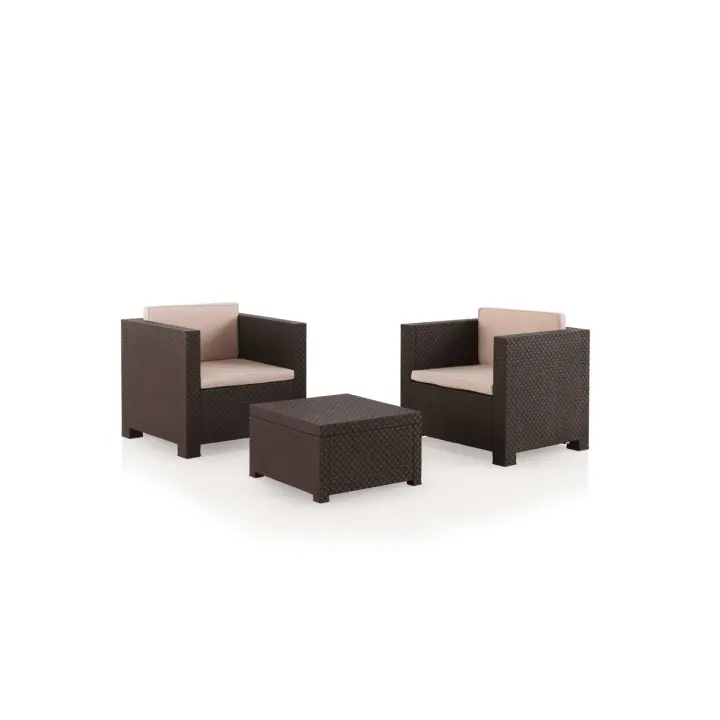 SP Berner - Set de Jardín Tête a Tête DIVA para Exterior en 2 Colores - 1