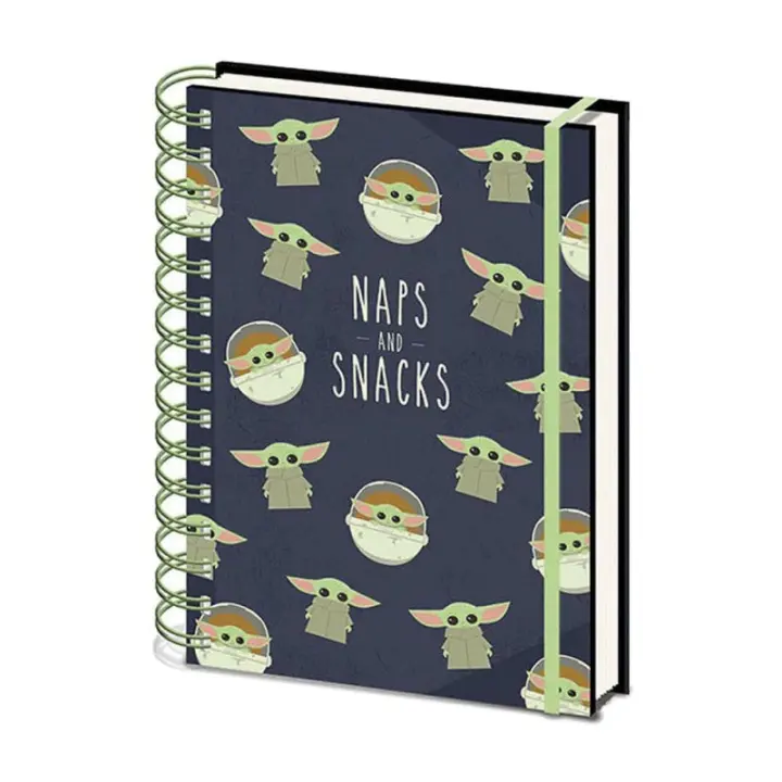 Cuaderno A5 Star Wars The Mandalorian Naps And Snacks - Sr73254 - 1