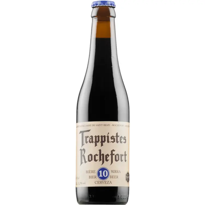 6 uds x Rochefort 10 Azul 33Cl  cerveza Belga Trapense tostada 11,3º, de monasterio Brasserie De Rochefort - 1