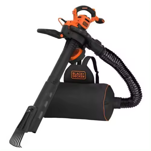 Aspirador soplador BLACK & DECKER triturador mochila 3000w - 1
