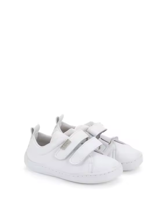 Deportiva respetuosa Zapyflex 2.0 doble velcro color blanco  AF210101 - 1
