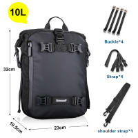 Set De Bolsa De Tanque Para Motocicleta Rhinowalk 10L Impermeable Universal Con Base Bolsas De Hombro Para Viaje Y Exterior - details 13