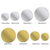 Pegatina De Espejo Redonda Autoadhesiva 10-30CM Decorativa Para Baño Y Dormitorio Adhesivo De Acrílico 3D Para Decoración De Paredes Y Salones - details 1