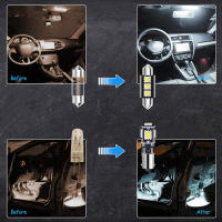 Kit De Luces LED Para Coche 23pcs 6500K T10 Ultra-Finas Luz Blanca Para Interior Mapa Maletero Placa De Licencia Iluminación De Vehículo - details 6
