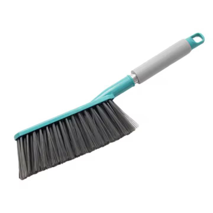 Hand Broom Cleaning Brush Bristle Hand Brush Plastic Counter Duster Household Multifunction Dusting Brush with Handle - 1