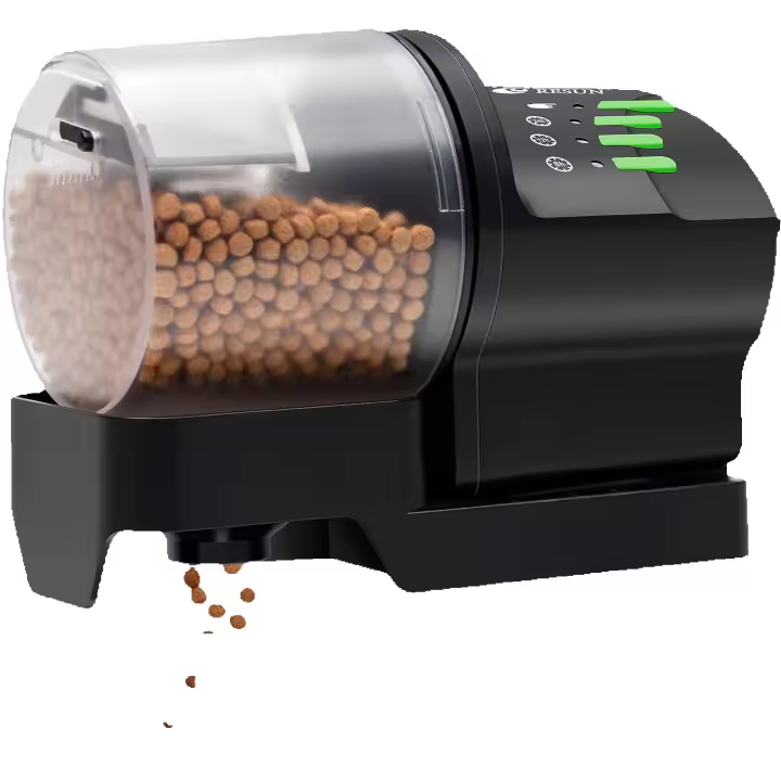 Dispensador Automático De Comida para Peces, Cargador De Acuario with Temporizador Recargable - 1