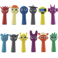 Juego De Figuras De Acción Sprunki 12pcs Incredibox Juguetes De Dibujos Animados Regalos Para Cumpleaños Y Navidad Para Niños De 3 a 14 Años - details 0