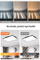 Panel De Luz LED 220V Piezas De Repuesto Para Lámpara Cuadrada Y Pared Luz Del Techo Modulable Ahorro De Energía Con Lente Y Tablero - details 3