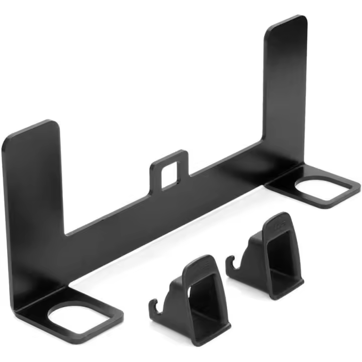 Ganchos de anclaje del pestillo del asiento del coche,  Soporte de montaje de asiento de seguridad para niños Interfaz de cierre de acero para conector de correa ISOFIX - 1