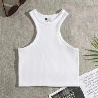 Chaleco De Yoga Para Mujer Con Alta Elasticidad Top De Deporte Fitness Ropa De Gimnasio Estilo Urban Tank Top - details 2