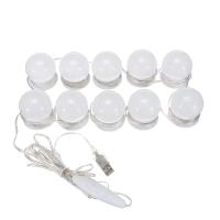 Bulbo De Lámpara De Espejo De Vestíbulo LED Iluminación De Maquillaje Para Mesa De Vestir Iluminación Nocturna Decorativa Para Dormitorio Regulable Sin Pasos - details 14
