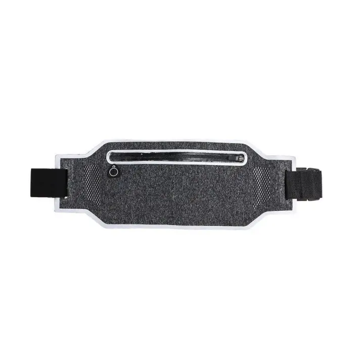 para Oppo A55 5G (2021) Funda Riñonera Cinturon Caminar Ciclismo Bici Moto Deporte - Gris - 1