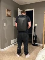Mochila rígido antirobo para helbres y Mujeres, mochila para portátil resistant to Agua A ++ with Puerto USB y bloqueo de contraseña, Mochila Viaje Cabina Avión, Bolsa de viaje de Negocios antirayadura para trabajo, Universidad, 15,6 pulgadas - details 1
