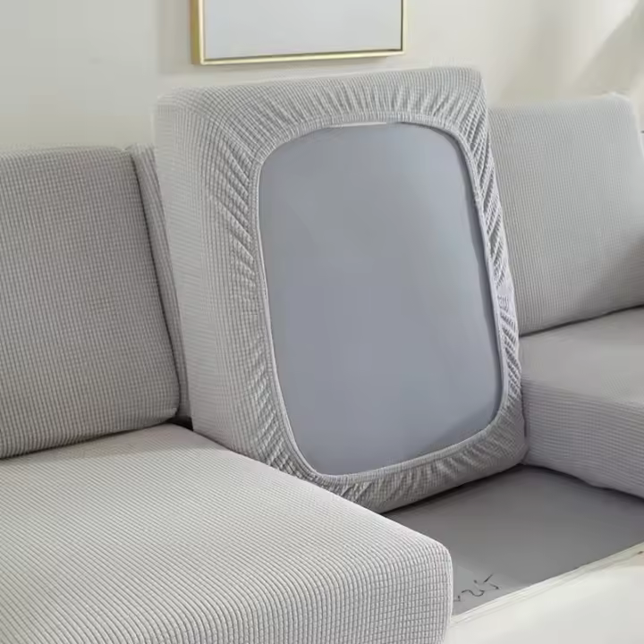 Cubierta Elástica del Cojín del Sofá, Cubierta del Sofá del Asiento De Los Muebles De La Funda del Cojín del Sofá del Sofá De La Forma De L (Color : G, Size : 50-65cm(20-26in)) - 1
