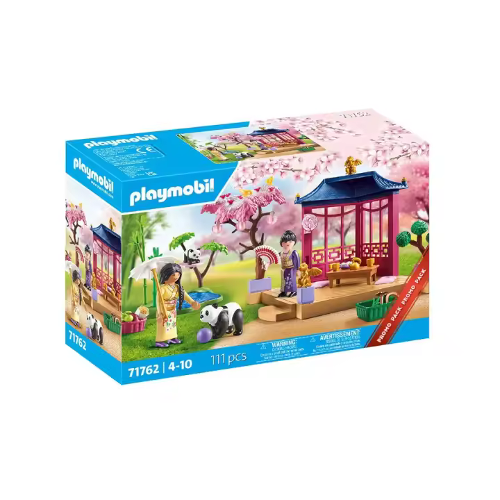 Playmobil Jardín Asiático Con Figura De Panda - 1