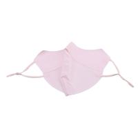 Máscara Facial De Seda Hielo Para Mujer Protección Solar Alta Calidad Color Sólido Transpirable Para Ciclismo Caza Correr Y Deportes Al Aire Libre - details 32