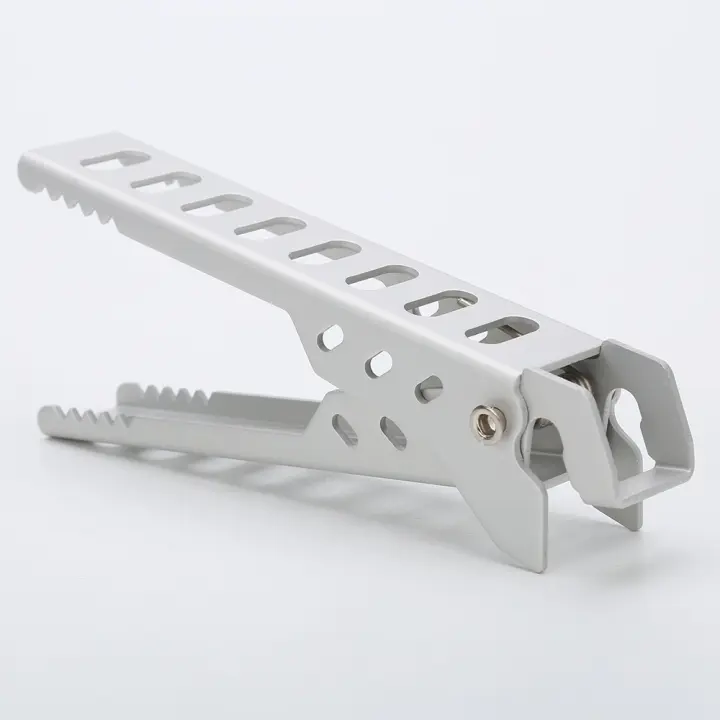 Pinza anti-escaldadura para picnic al aire libre, pinza para ollas, accesorios de vajilla, pinza para barbacoa, pinza para tartas, pinza para plato de recogida de comida para microondas, pinza para comida - 1