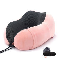 Almohada De Memoria Para El Cuello En Forma De U Soporte De Descanso Para Viaje Oficina Siesta Cervical Almohada De Viaje Suave - details 14