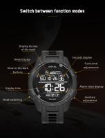 Reloj Digital SMAEL 8105 Deportivo LED Reloj De Pulsera Hombre 50m Impermeable Con Función De Parada El Tiempo Luz Retroiluminada Resistente Al Choque Para Hombres - details 8