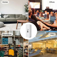 Sensor De Temperatura Y Humedad Zigbee WiFi Tuya Para Hogar Inteligente Compatible Con Alexa Y Google Assistant Monitor Remoto Por App SmartLife - details 3