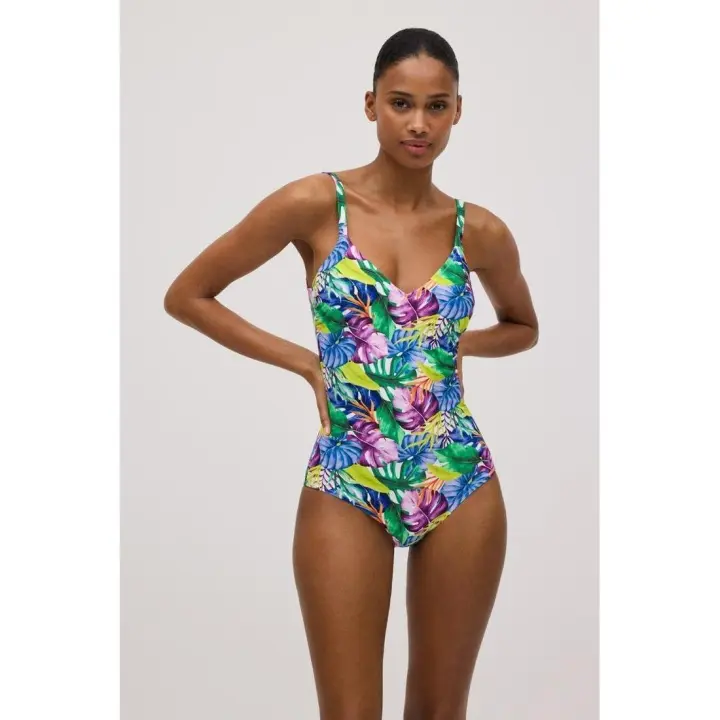 ysabel mora bañador. Bañador Reductor Copa B de Ysabel Mora. 83027. Copa B  Reductor  Relleno extraíble  Tirantes regulables  Bañador reductor con relleno extraíble. Copa B. Tirantes regulables para poder ajustarlos fácilmente. Estampado floral. Combínalo - 1