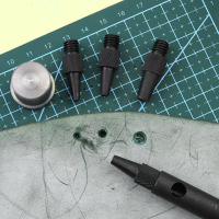 Juego De Herramientas De Punched IMZAY Cabeza Reemplazable Para Cuero Herramienta De Agujeros Para Leathercraft Y DIY Acero Inoxidable - details 5