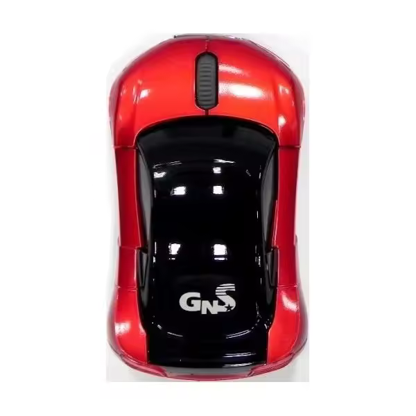 FGNS Mini forma de coche Ratón Óptico USB con Cable, Rueda de Desplazamiento y 1000 dpi,(Negro) - 1