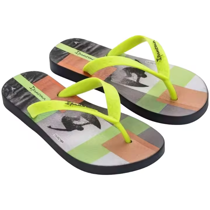 Chanclas Ipanema  para niños unisex en color verde - 1