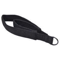 2pcs Anillas De Pilates Dobles Con Correas Para Pies En Negro Equipo De Fitness Reformer Con D-rings Bandas De Resistencia De Poliéster - details 4