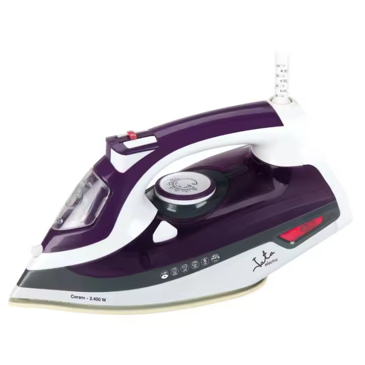Plancha Vapor Jata 2400W Ceramica | Suela Ceramic Ultra Glide - 1