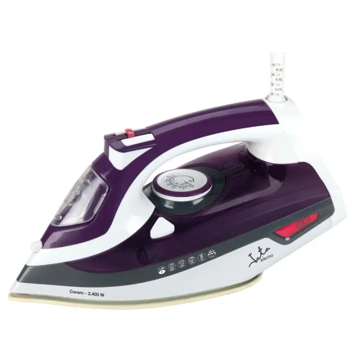 Plancha Vapor Jata 2400W Ceramica | Suela Ceramic Ultra Glide - 1