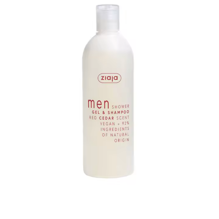 Higiene Ziaja MEN gel de ducha y champú red cedar - 1