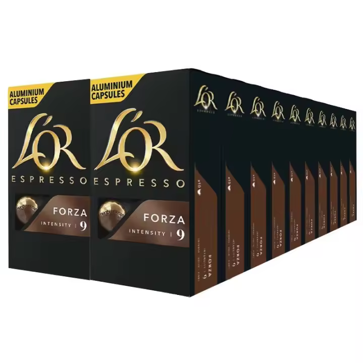 Forza L'or 20 cajas compatible Nespresso 200 cápsulas 8711000357699 - 1