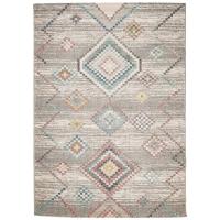 vidaXL Alfombra de interior/exterior diseño vintage ARBIZU 200x280 cm Color Rosa,  Multicolor,  Gris claro y mas Alfombras de área  Alfombra de Piso para Sala de Estar Dormitorio Habitación Salón - details 3