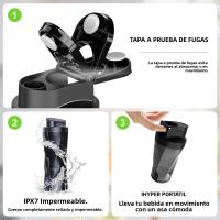 Blanqueadora Portátil Eléctrica De Frutas USB Recargable Mezcladora De Smoothies Multifuncional Para Uso En Hogares - details 4